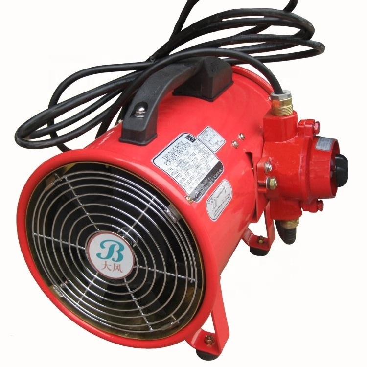 DFBT-300 High Efficiency Low Noise Portable Axial Flow Explosion Proof Ventilation Fan/ Exhaust Blower