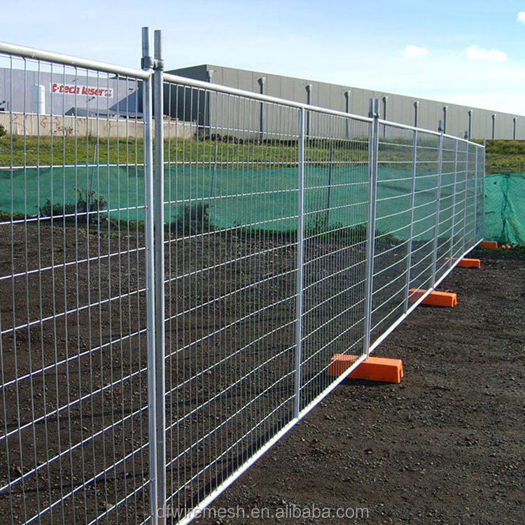 Concrete Base Metal Bunnings Concert Construction Site Hoarding Pvc Australian Temporary Garden Fencing