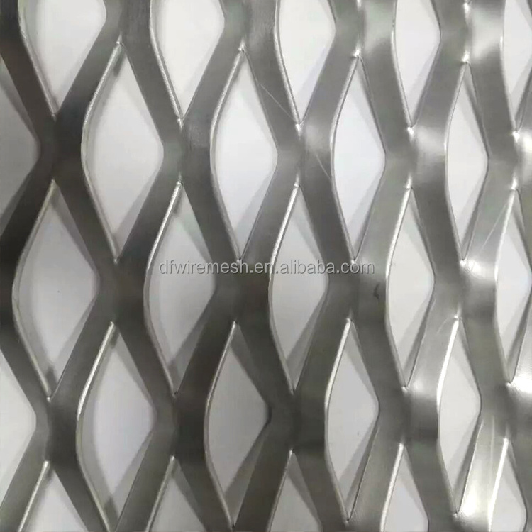 Pvc Coated Aluminum Expanded Wire Mesh Ceiling Roof Panels