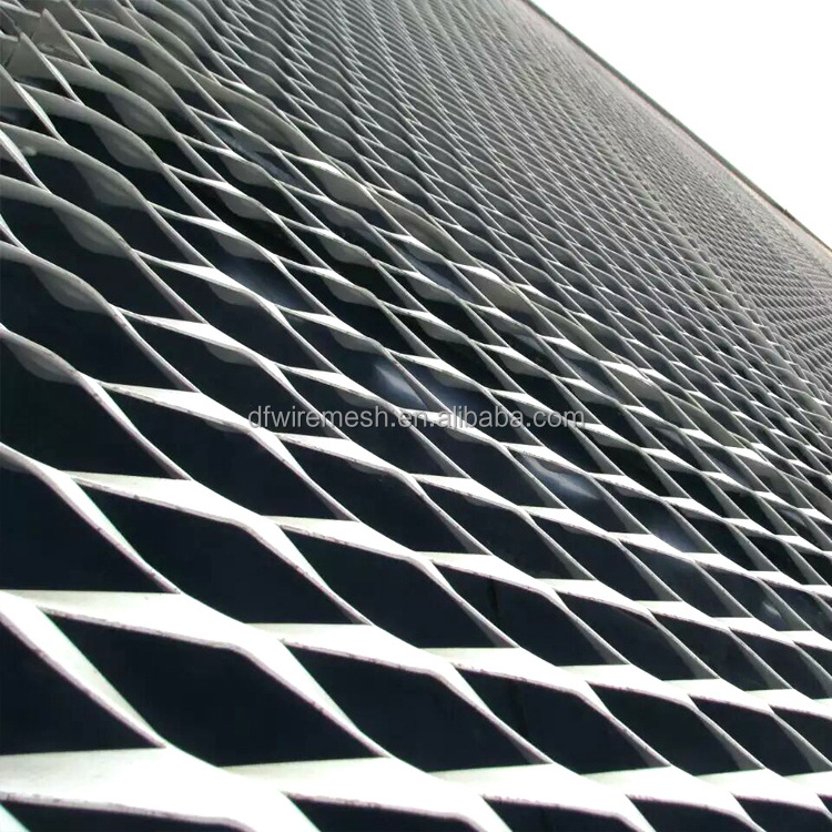 Pvc Coated Aluminum Expanded Wire Mesh Ceiling Roof Panels