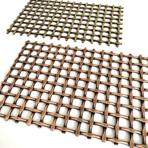 Antique Brass Plated Wire Mesh