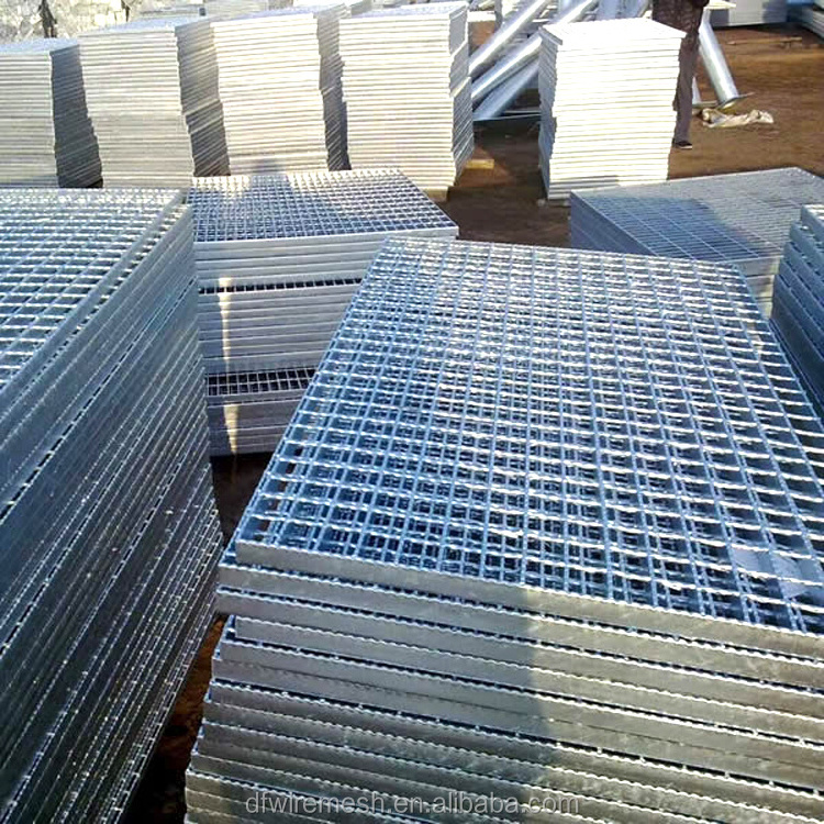 Galvanized Metal Steel Grating, Aluminum Grating, Stainless Steel Grating Walkway Platform Stair Treads Trench Drainage Cover