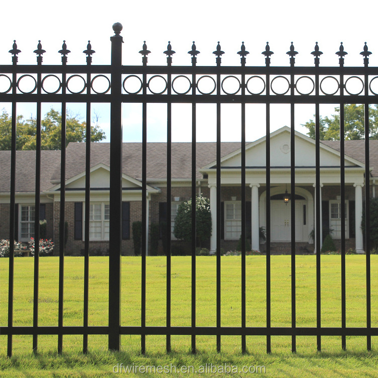 Arts and Crafts Wrought Iron Fence