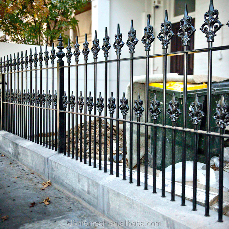 Arts and Crafts Wrought Iron Fence