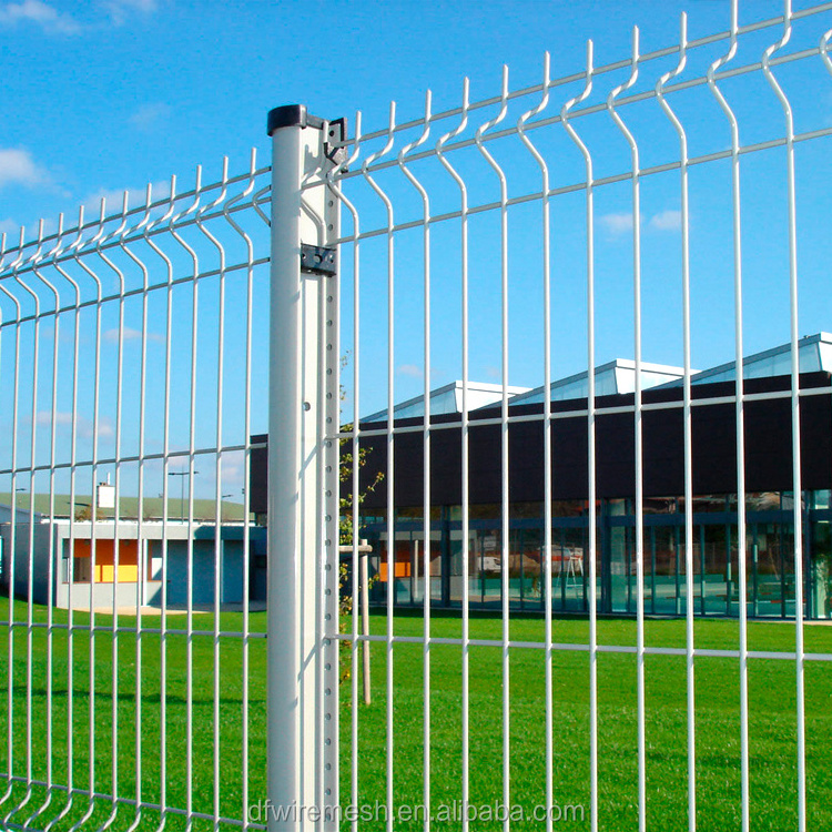 Welded Curved 3D Wire Mesh Fence 3D V Fence