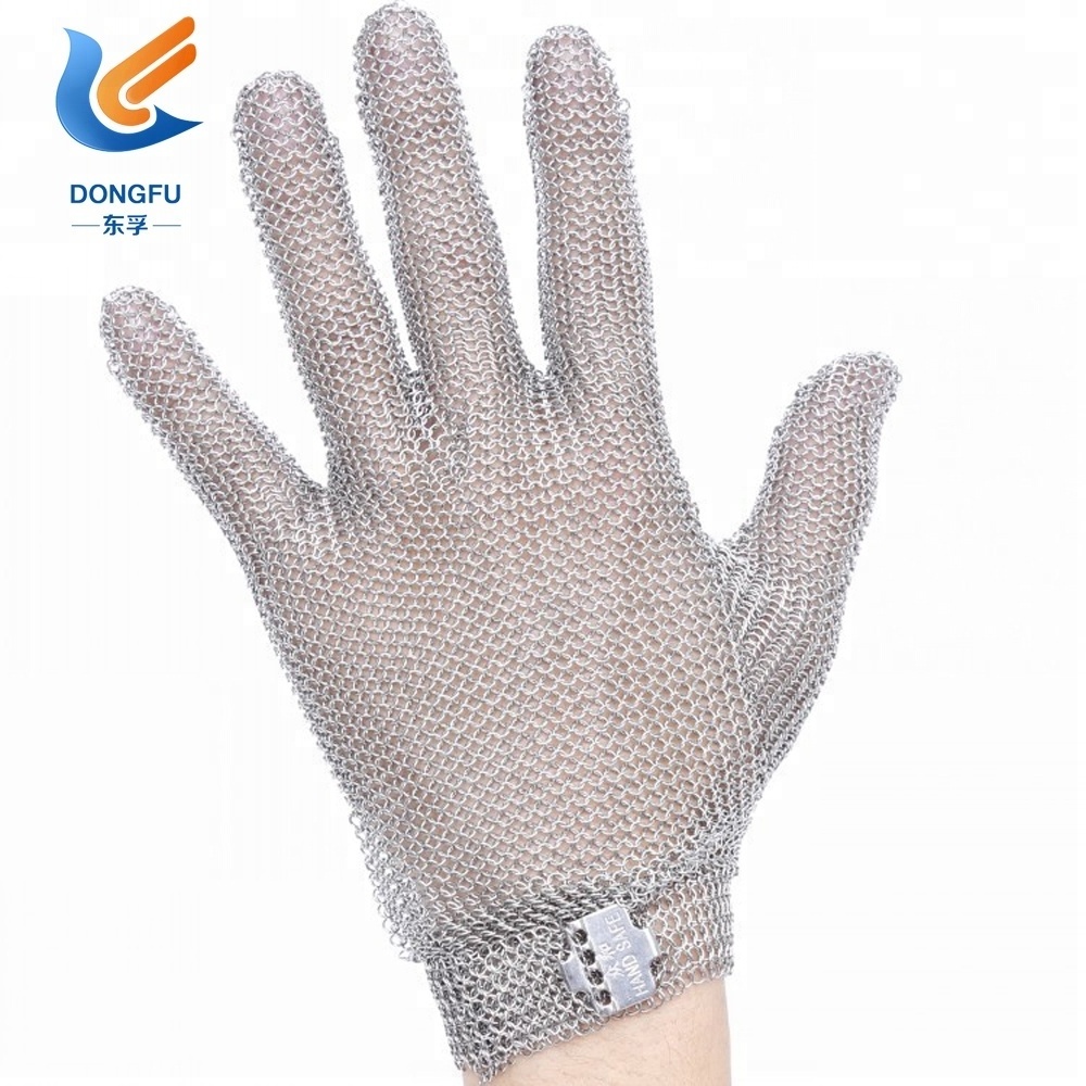 Stainless Steel 304L Chainmail Butcher Glove