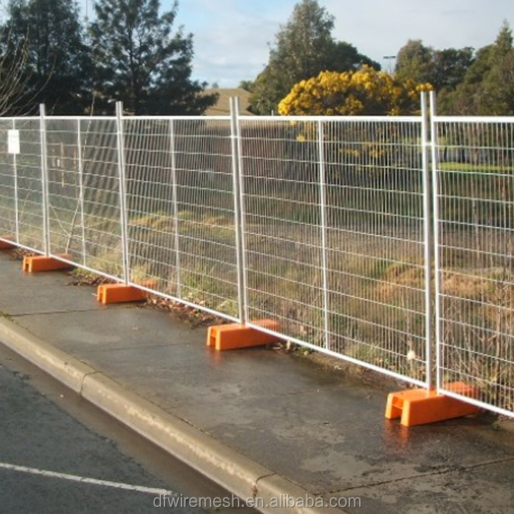 Concrete Base Metal Bunnings Concert Construction Site Hoarding Pvc Australian Temporary Garden Fencing