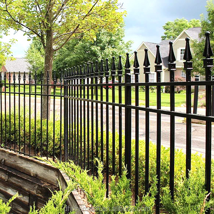 5 Foot Wrought Iron Fence and Gates