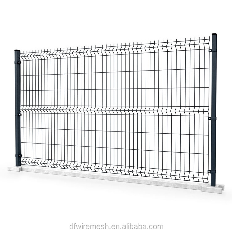 Welded Curved 3D Wire Mesh Fence 3D V Fence