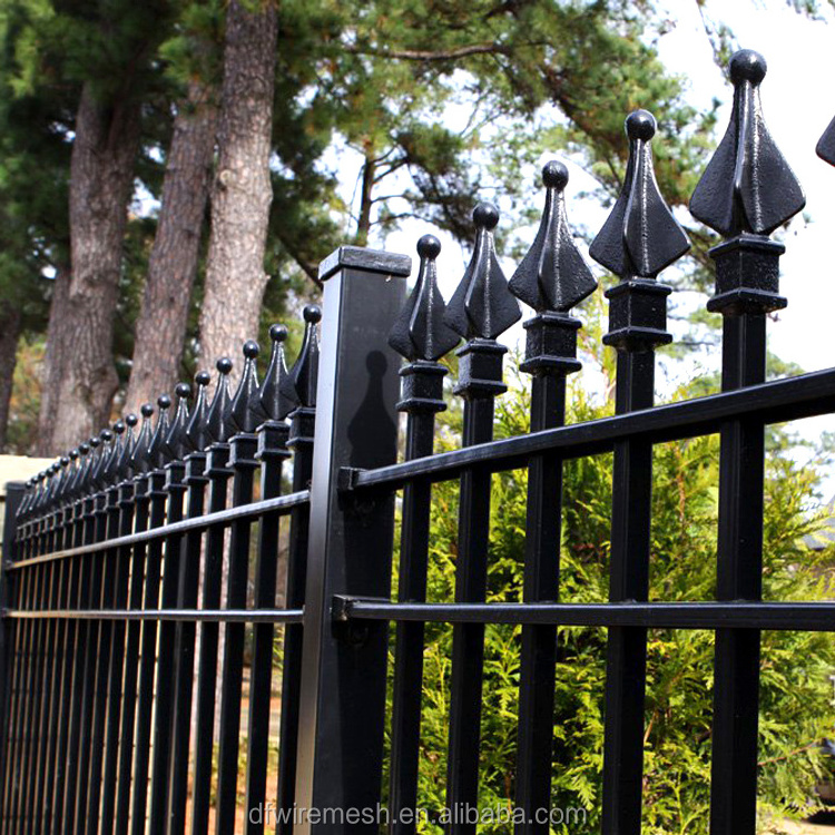 5 Foot Wrought Iron Fence and Gates