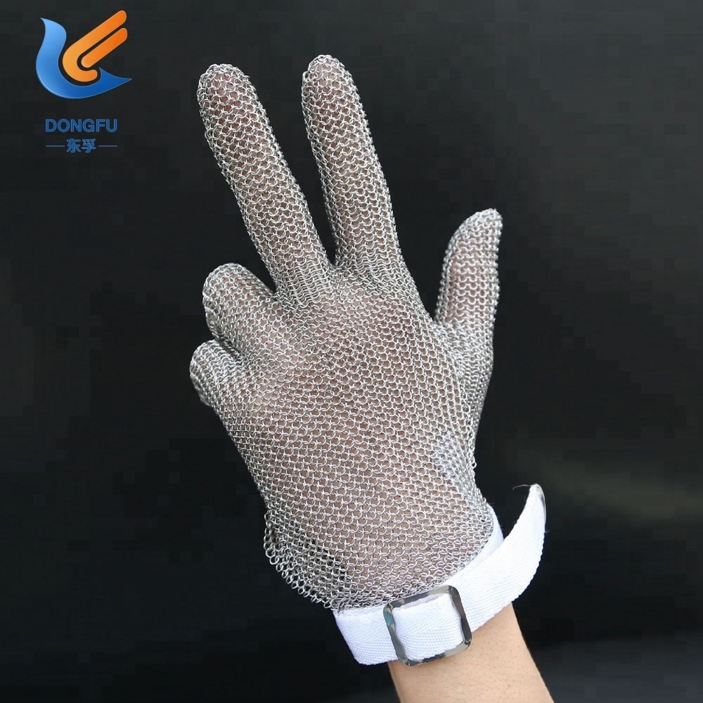 Chain Gloves For Cutting / Metal Gloves For Cutting / Meat Cutting Gloves