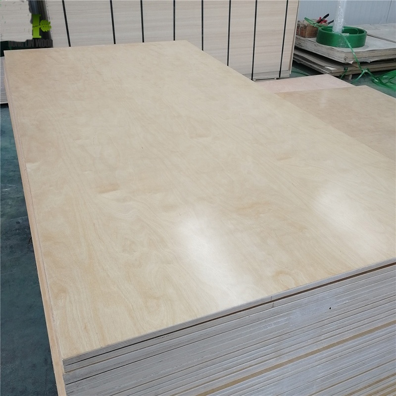 UV coated birch plywood for kitchen cabinet 4x8 3/4 with competitive price