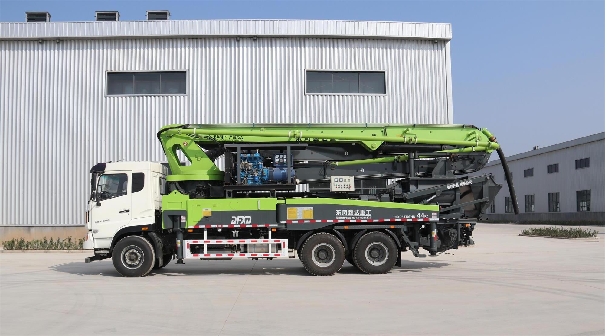 High Quality Mixing Integrated Pump Truck Mounted 46 Meters Boom Concrete Pump Truck With Concrete Mixer