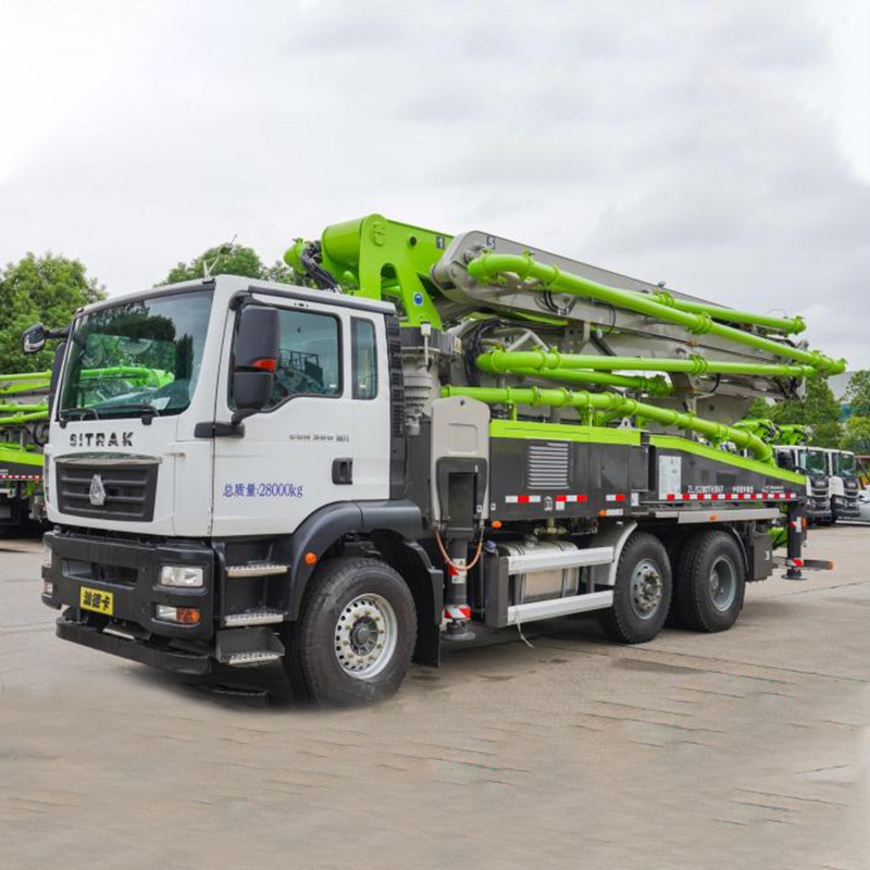 Second Hand 46m Concrete Pump Hot Sale High Quality Multipurpose Used 52 Meter Zoomlion Concrete Pump Truck