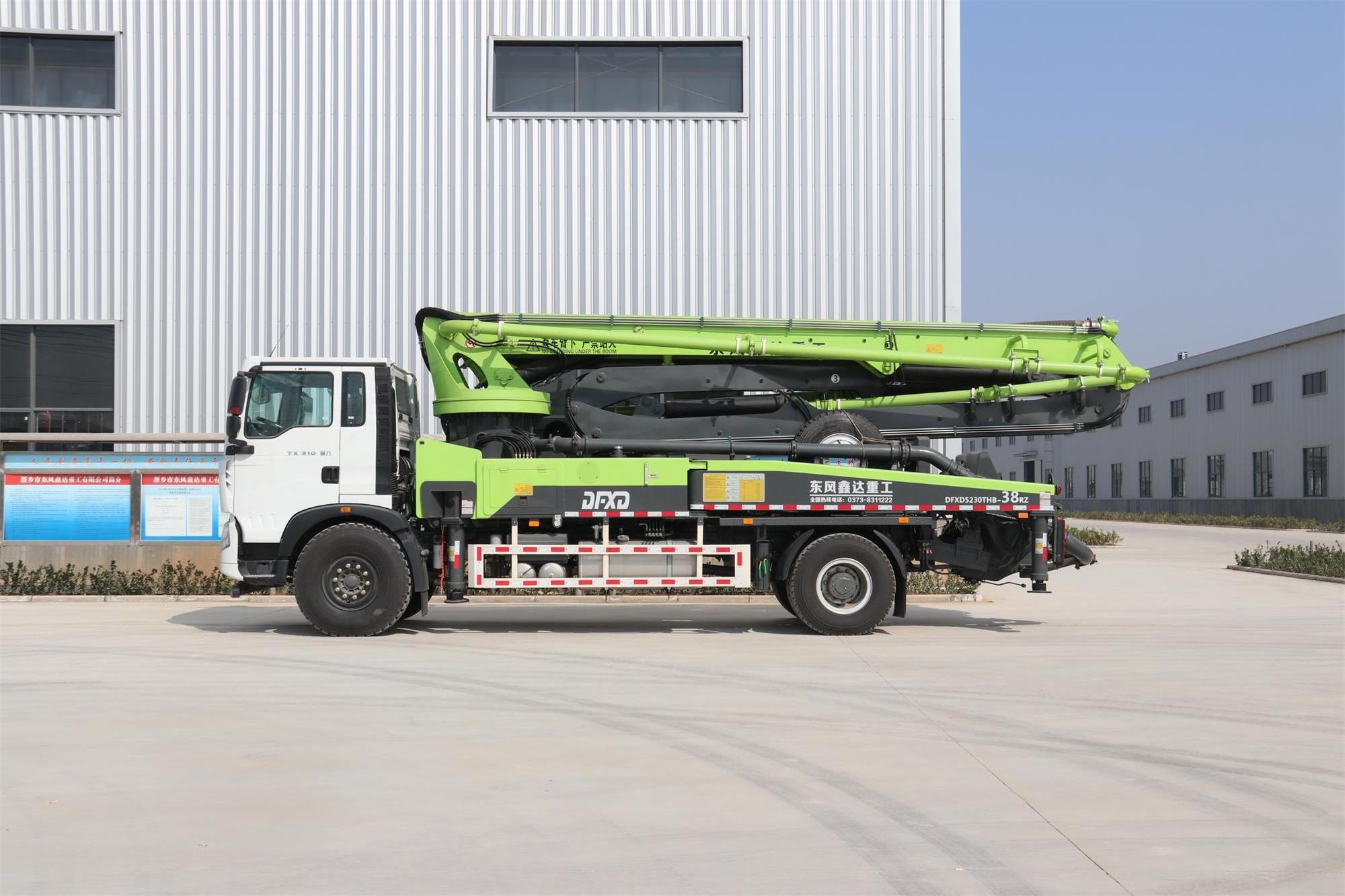 Hot Product Sinotruk Howo HB37V Vacuum Concrete Truck Pump 38m 42m 46m Boom Concrete Pump Truck For Sale