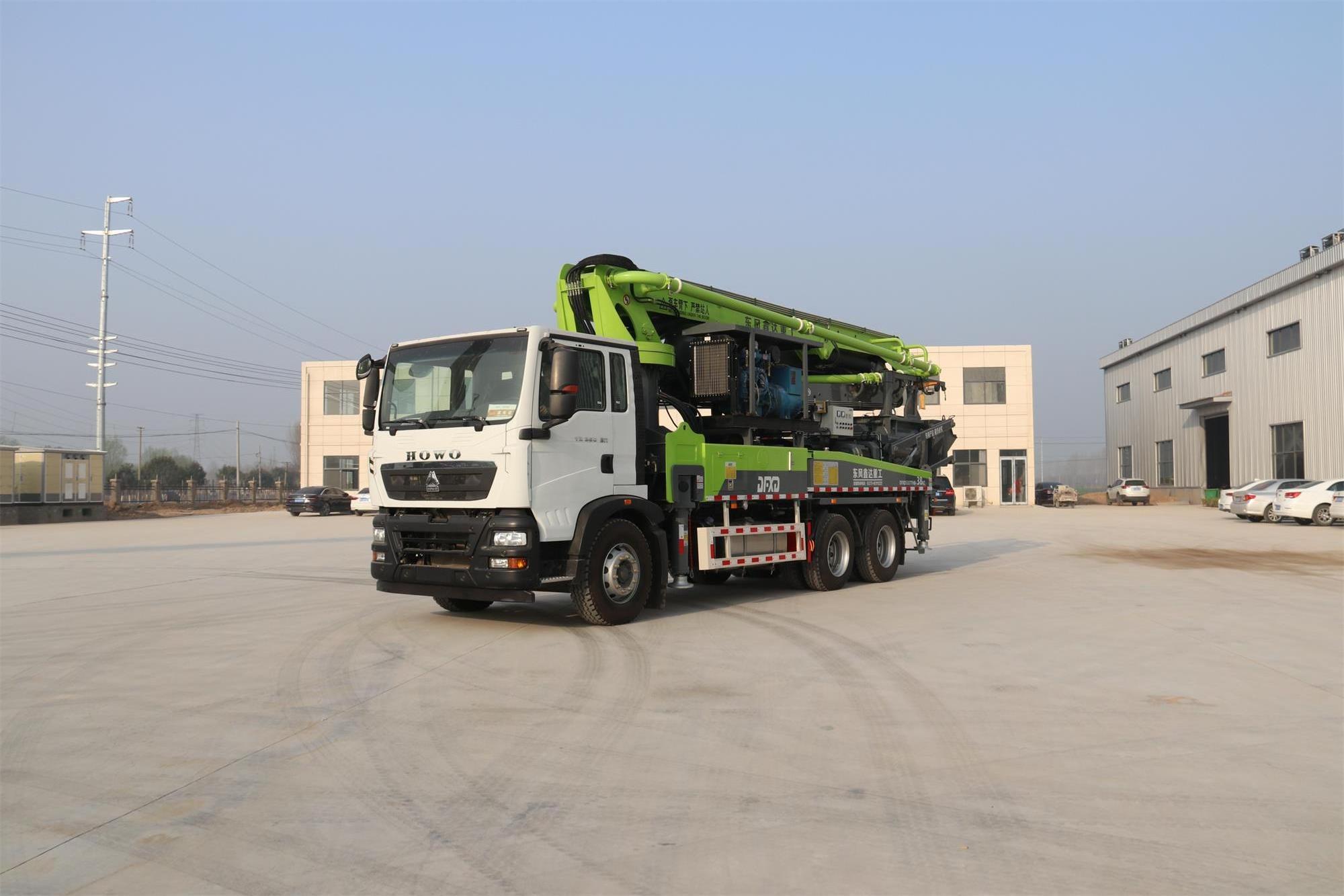 Hot Product Sinotruk Howo HB37V Vacuum Concrete Truck Pump 38m 42m 46m Boom Concrete Pump Truck For Sale