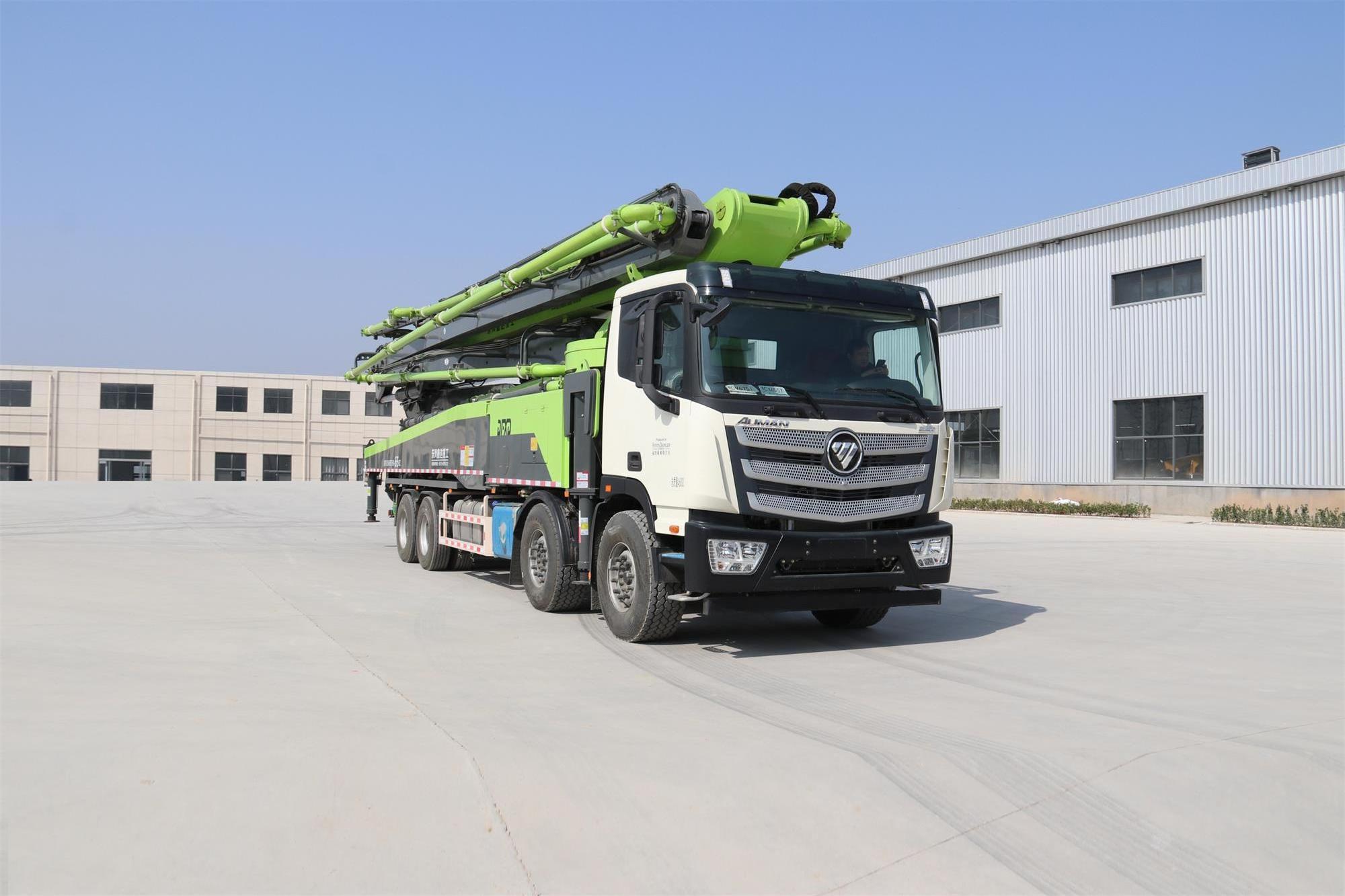 Customization 65m 180m3/H Truck Mounted Concrete Pump Large Fully Hydraulic System Concrete Pump Truck For Sale