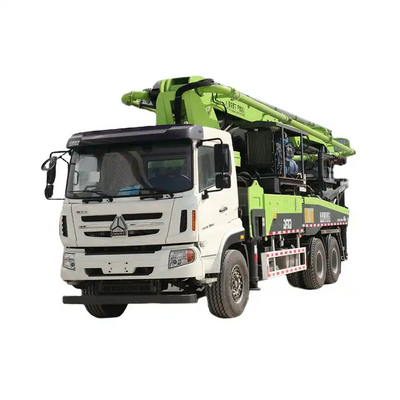 46 Meters Mixing Integrated Pump Truck Concrete Provided Motor Pump Second Hand Surplus Pump Truck Green 100 2021 Diesel