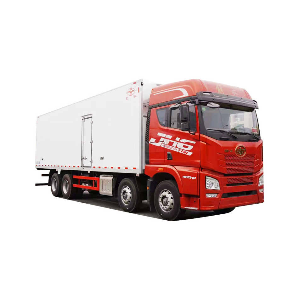 New Arrival Refrigerated Truck  Refrigerator Box Truck 10 Wheeler Trucks For Sales