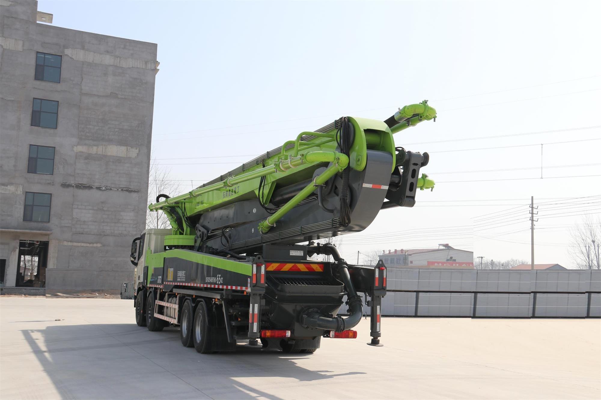 Customization 65m 180m3/H Truck Mounted Concrete Pump Large Fully Hydraulic System Concrete Pump Truck For Sale