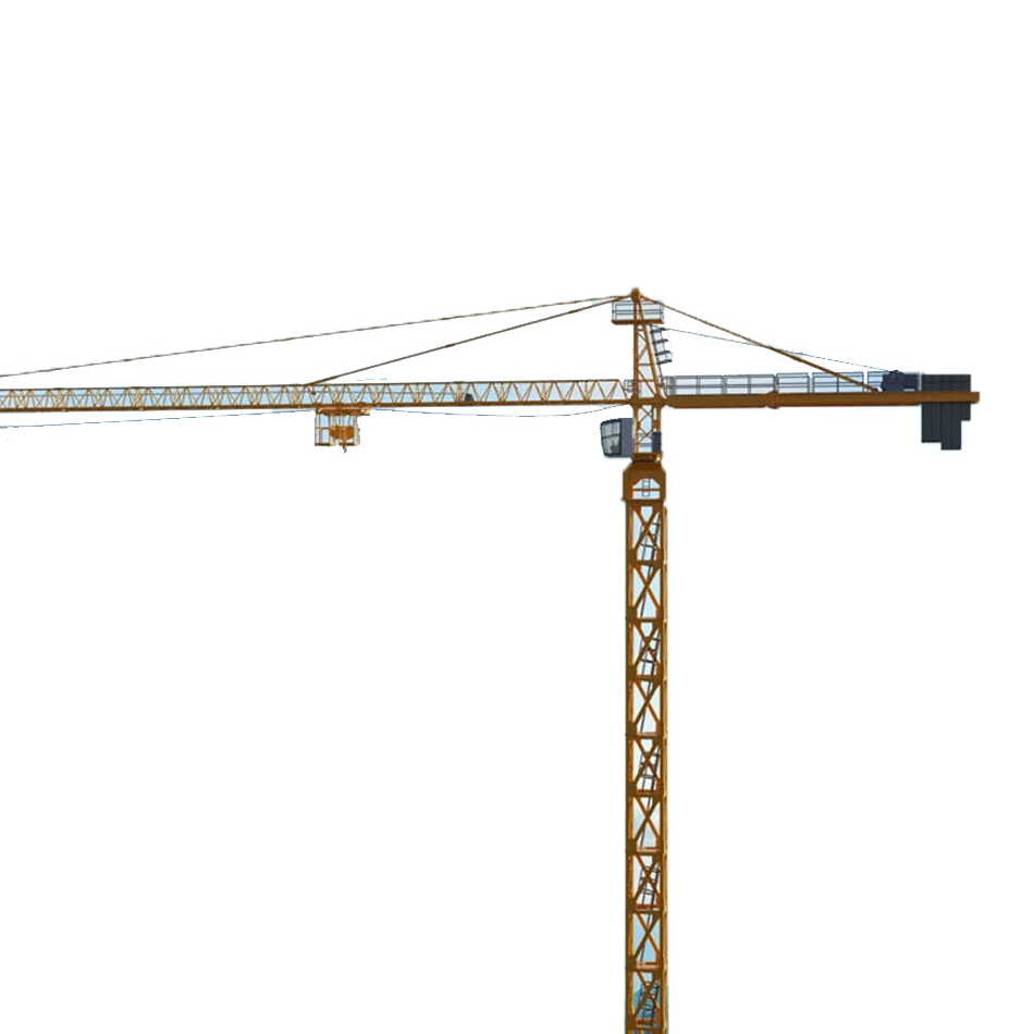 New Model Flat-top Tower Crane Level Luffing Crane Used Tower Crane in Dubai 12 New Product Provided Zoomlion Construction 53000