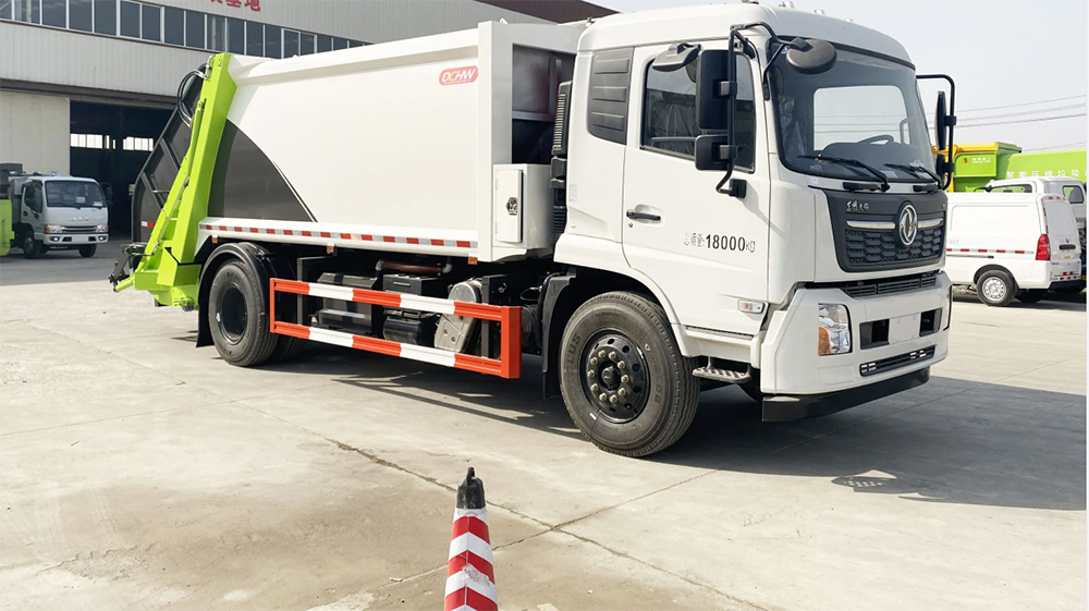 Hot Sale New Dongfeng Truck 10cbm 12cbm 4x2 Garbage Compactor Truck Camion compactador de basura