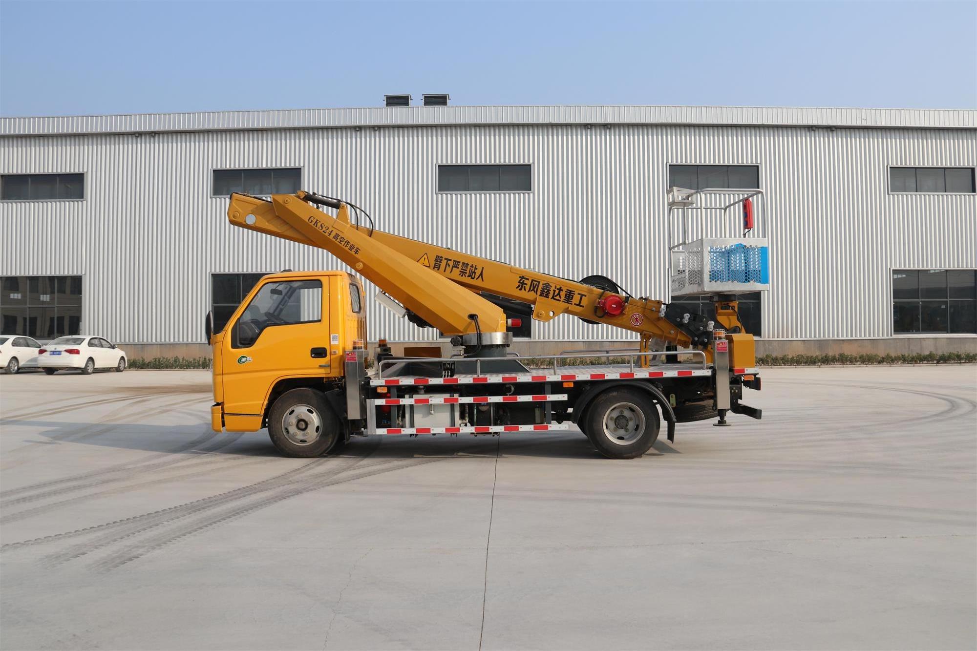 27m high-altitude operation truck manlift machine aerial platform mounted lifts bucket truck