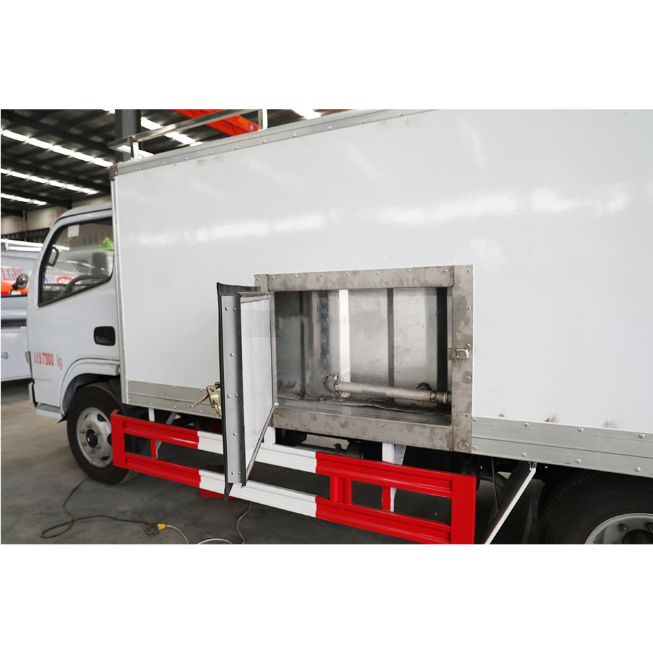 refrigerated cold room van truck small Cooling Van/vegetable Transport Insulation Refrigerator Box Truck