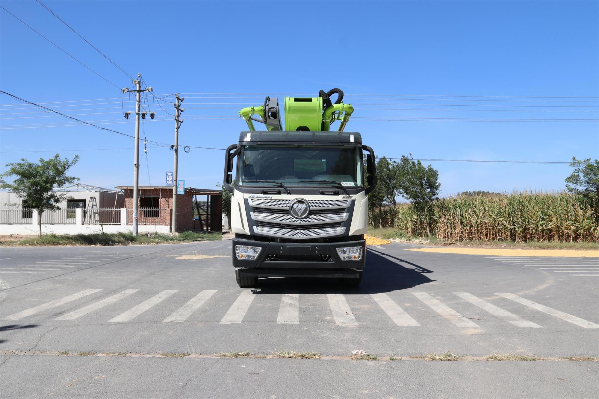 Fully Hydraulic System Truck Mounted Concrete Boom Pump 32 Meters 65m Foton Concrete Transportation Pump Truck For Sale