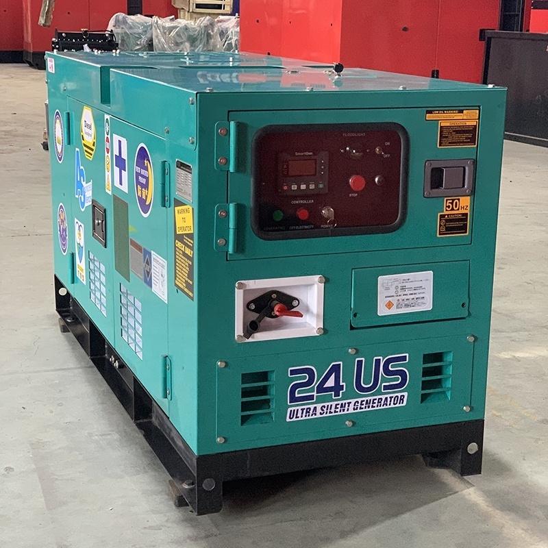 Powered by Fawde 24KW generator 30KVA New Design 3 phase 380V  brushless diesel generator set 380v 50hz 30kva generator price