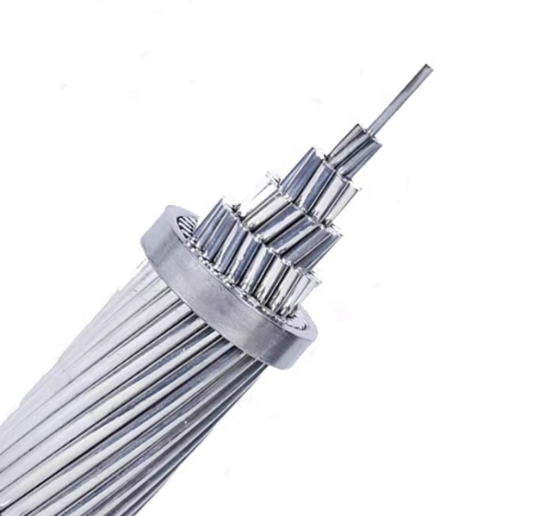 over head power line high tensile AAC AAAC ACSR bare conductor steel inner core wire