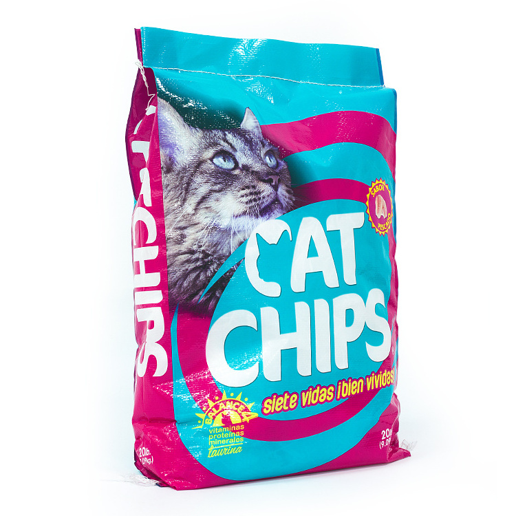 5kg 15kg 20kg 30kg 100 lb pe bopp pp pet food feed  woven bag  laminated printing empty cat feed packaging bag sack