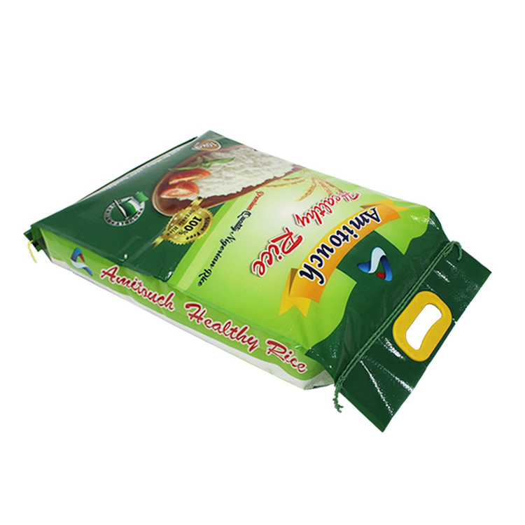 Food Grade 20KG Bag Woven Sack Bag Plastic Empty Rice Flour Grain Rice Sack