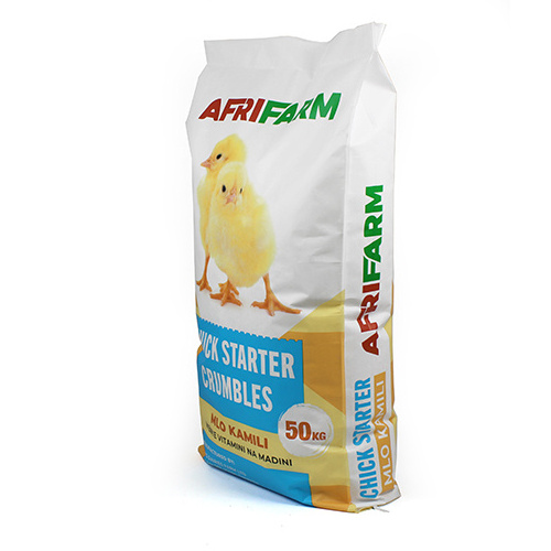 50lb 25kg 50kg poultry design chicken feed packaging bag sac alimentation pour volailles custom chicken feed bags