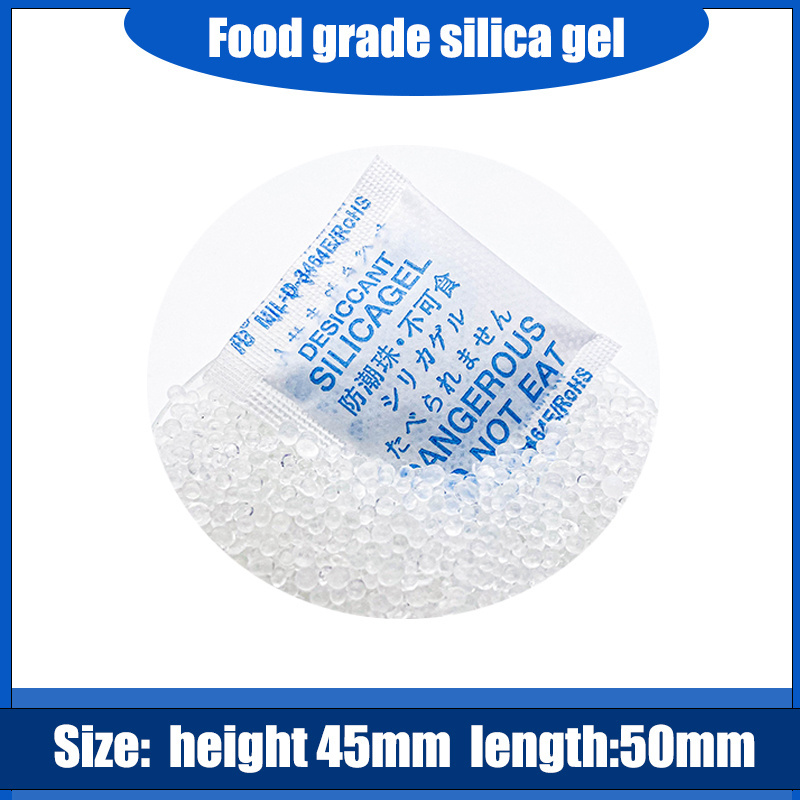 2024 Silica gel desiccant Aihua paper PA 1g 2g 5g  bead 2-4mm desiccant bag packets sachet dry factory manufacturer