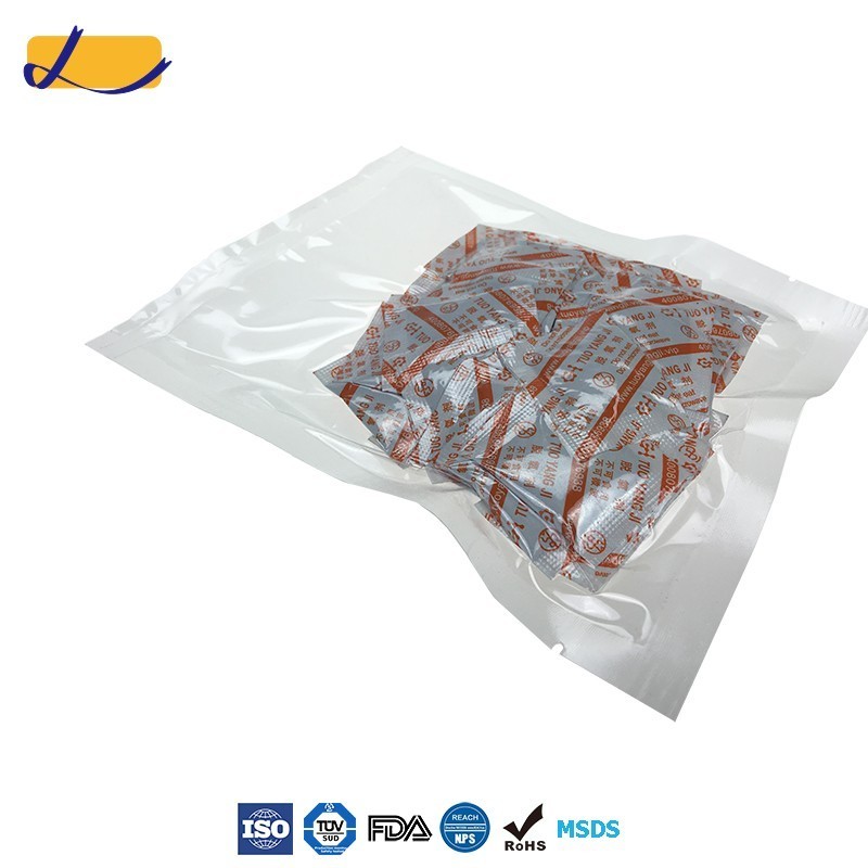 Food Oxygen Absorber Food grade 50CC antioxidant sarchet  ISO factory direct sale price oxygen absorber for French fries safety