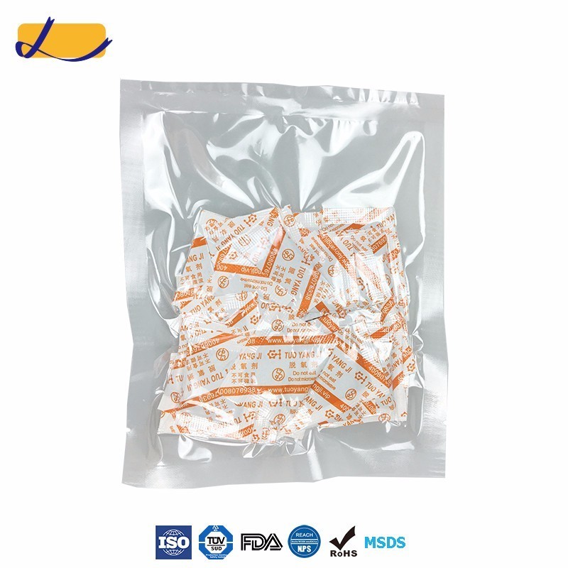 Food Oxygen Absorber Food grade 50CC antioxidant sarchet  ISO factory direct sale price oxygen absorber for French fries safety