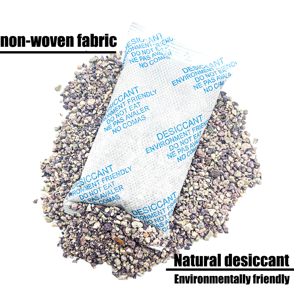 Desiccant sachet montmorillonite bentonite clay mineral desiccant non-woven fabric natural environmentally friendly material