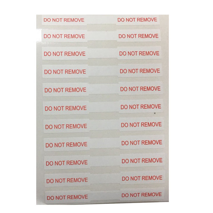 Power switch supply label sticker for electronical transformer roll label