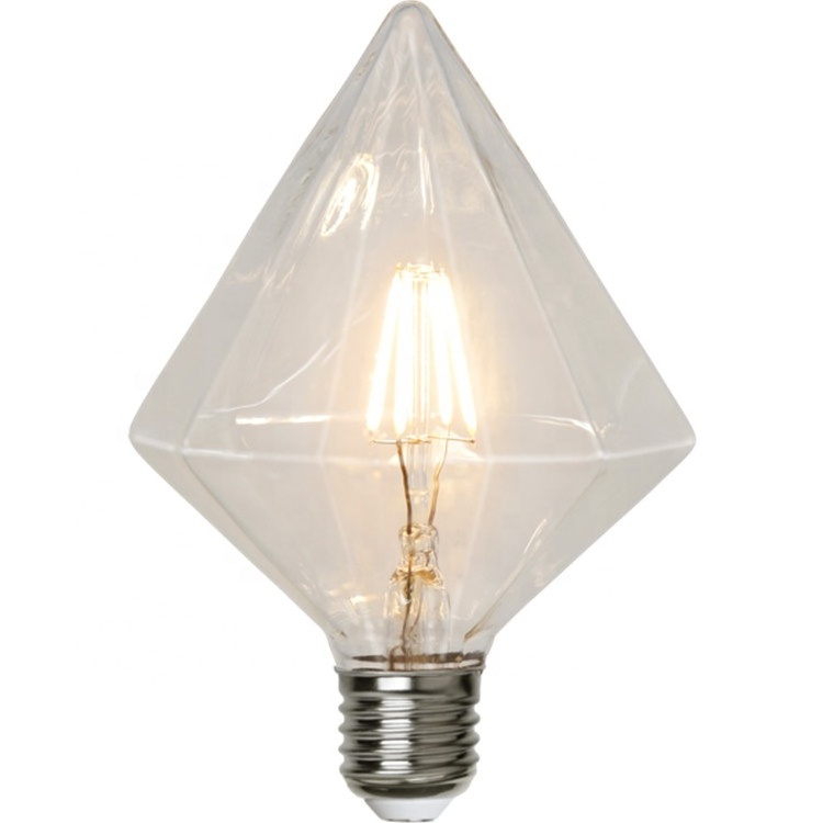 Unique E27 D110 Vintage led diamond-shape LED filament bulb