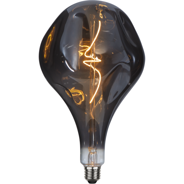 Giant Edison retro irregular Amber A165 filament LED bulb