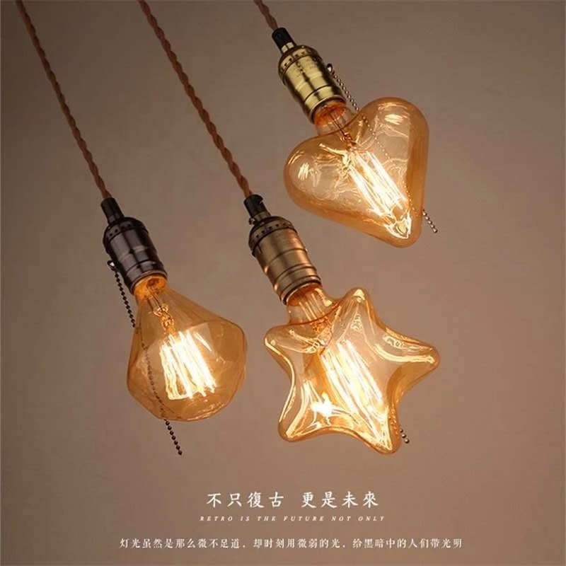 Decorative 4w Heart shape LED Filament Bulb