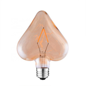 Decorative 4w Heart shape LED Filament Bulb