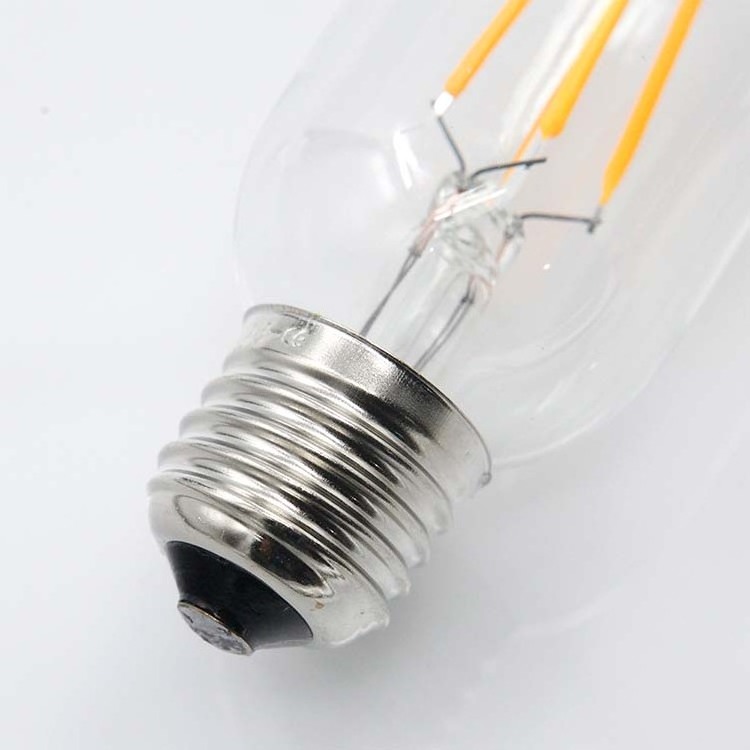 ST64 LED Light Bulb E26 E27 120V 220V 4W 5W 6W 8W Dimmable Clear Glass LED Edison Light Bulb