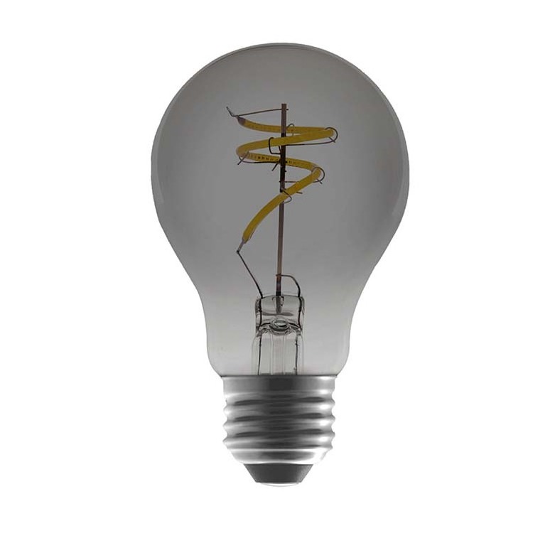 Smoke Gray Home Decorate E26 E27 B22  Retro Edison Bulb A60 A19 LED Filament Bulb