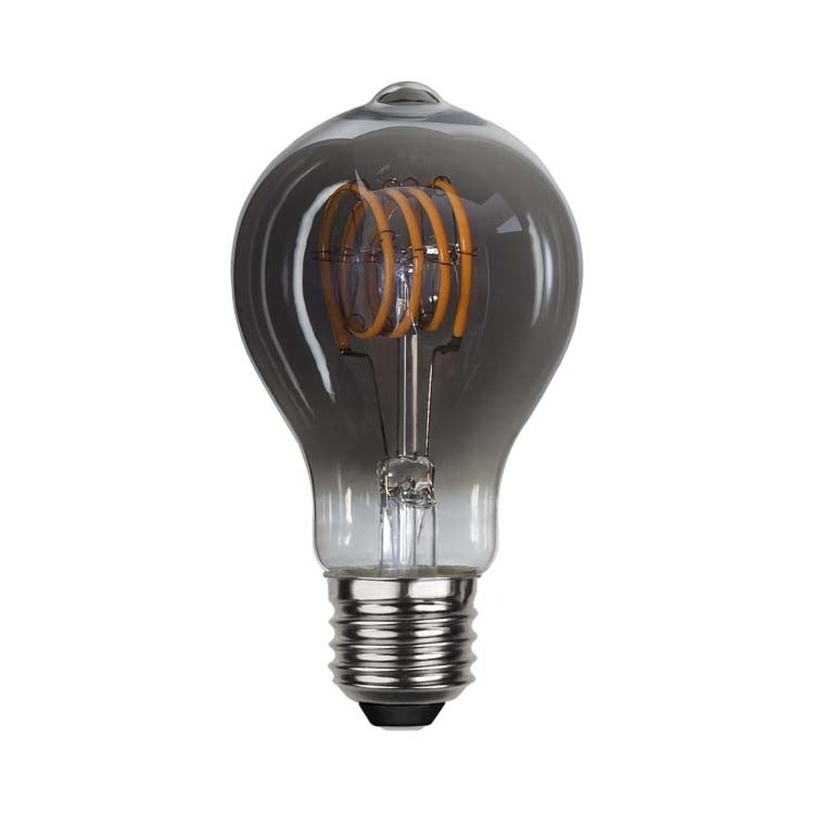 Housing A60 A19 E26 E27 Edison Bulb Smoke Gray Global LED Bulb