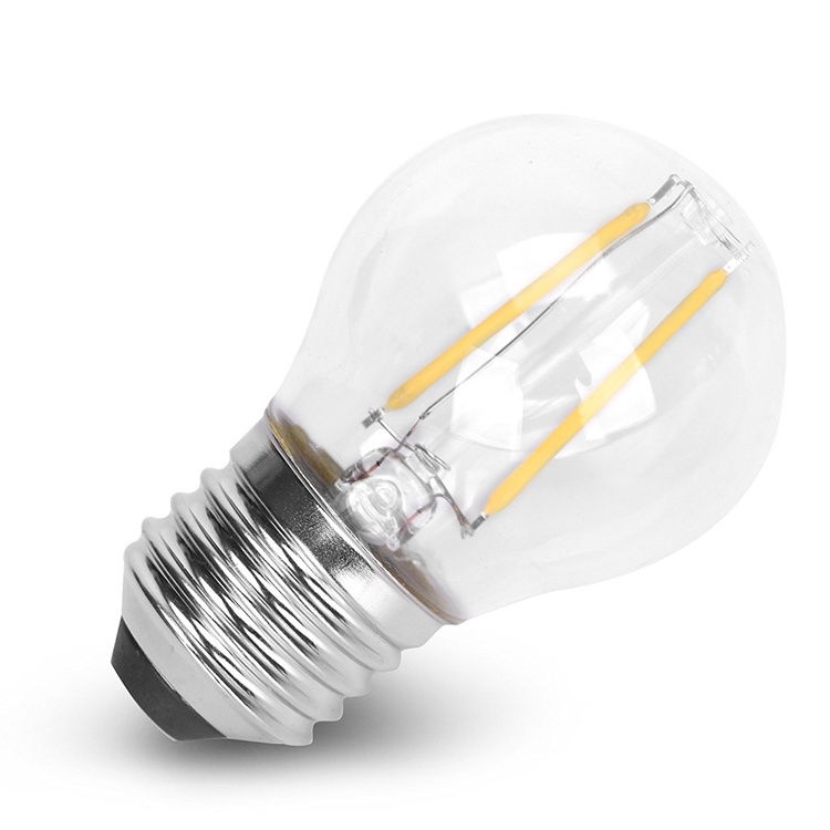 G45 2W 3W 4W Clear Amber Opal Frosted Vintage Edison Electric Light Bulb Filament Lamp LED Bulb