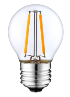 G45 2W 3W 4W Clear Amber Opal Frosted Vintage Edison Electric Light Bulb Filament Lamp LED Bulb