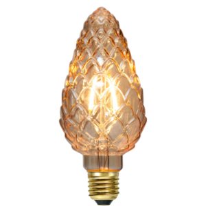 Custom Transparent LED Filament Bulb AC 220V Retro Vintage Incandescent Lamps Home Decor Glass Bulbs Light