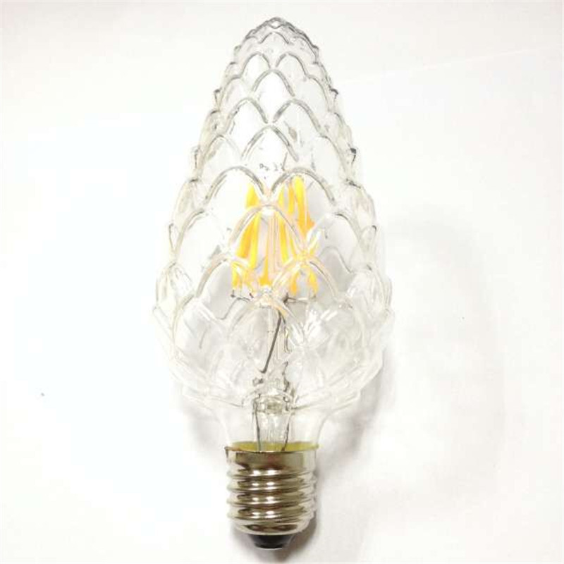 Wholesale Custom Size 2W 4W C35 Flicker Free Led Filament Bulb